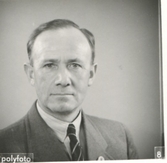 Ateljéporträtt av John Johansson (1898 - 1966), Kållered Stom 
