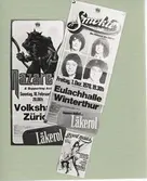 Konsertreklam från Schweiz 22:a juli 1979.
