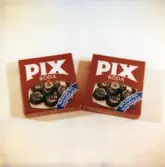 PIX röda. december 1984.