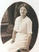 Emigrant Elsa Axelina Andersson, 1913