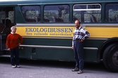 Kommunens ekologibuss, den rullande naturskolan, 1989