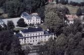 Flygfoto över Dylta herrgård, 1970-tal