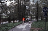 Cykelväg utefter Svartån, 1970-tal