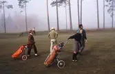 Dimma över Lanna golfbana i Vintrosa, 1970-tal
