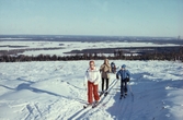 Skidåkare i Ånnaboda, 1975-1980