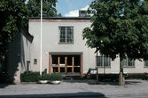 Länsmuseets entré från Engelbrektsgatan, 1980-tal