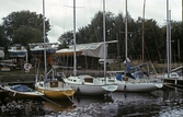 Småbåtshamnen i Skebäck, 1980-tal