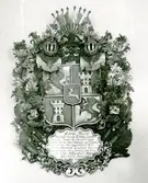 Epitafium i Kläckeberga kyrka.
