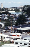 Infarten till Gustavsviks camping, 1980-tal
