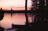 Solnedgång över Norasjön, 1980-tal