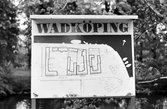 Orienteringstavla i Wadköping, 1980-tal