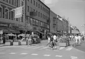 Drottninggatan mot norr, 1987
