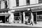 Turistbyråns entré från Drottninggatan, 1970-tal