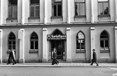 Turistbyråns entré från Drottninggatan, 1980-tal