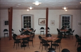 Café i Örebro slott efter nybyggnad, 1985