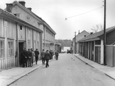 Journalister besöker Nora, 1954