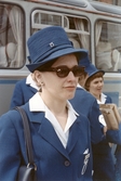 Turistvärdinna Kerstin Ahlgren, 1967