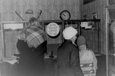 Interiör från postmuseet i Kopparberg, 1985