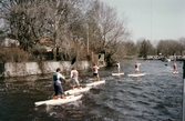 Kanottävling på Båtens dag, 1985