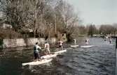 Kanottävling på Båtens dag, 1985