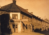 Thuringska gården i hörnet Gamla gatan och Olaigatan, före 1903