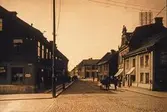 Drottninggatan mot söder från Rudbecksgatan, 1903