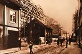Breddning av Storgatan, ca 1903