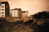 Vy mot öster från Klostergatan, 1903