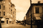 Fredsgatan mot öster från Storgatan, 1903