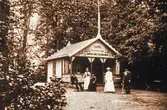 Serveringspaviljong på Stora Holmen, 1900