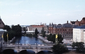 Vy mot väster från slottet, 1970-tal