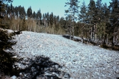 Klapperstensfält vid Blackstahyttan, 1970-tal