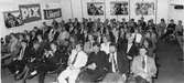 Säljare i Ahlgrens och PIX samlade 26/10 1989 för informationsmöte om kommande sammanslagning 1/1 1990.