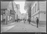 Platensgatan i Linköping, korsningen med Ågatan