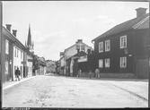 Vy från Hunnebergsgatan i Linköping.