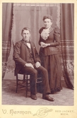 Oskar Julius Viss med fru i Red Jacket i Michigan i USA
