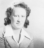 Porträtt av Elgy Nelsons dotter Joyce Nelson