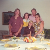 Familjen Pettersson med barnen, 1973