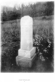 Frank Nelssons gravsten i USA, 1905