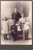 Familjefoto i Stockholm, Sverige 1910