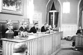 Stadsfullmäktiges sammanträde i sessionssalen i Rådhuset, 1970