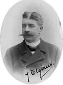 Porträtt på Julius Elgerus, 1890
