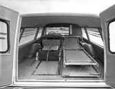 Interiör av ambulans från Valbo Verkstads AB