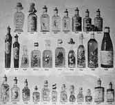 Exempel på varor ur priskurant från Henrikssons tekniska fabrik, 1916