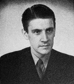 Porträtt av Disponent Bengt Orrvik, 1947