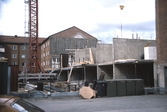 Nybyggnation av hus på Jakobsgatan, 1982