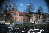 Hus på Kungsgatan 26,24 före rivning, 1982