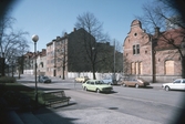 Örebro stads auktionskammare på Kungsgatan 26,28,30 före rivning, 1982