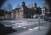 Rivningshus i hörnet Kungsgatan 24 och Redbecksgatan 30, 1982