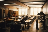 Träslöjdsundervisning i Brickebackens skola, 1972-09-28